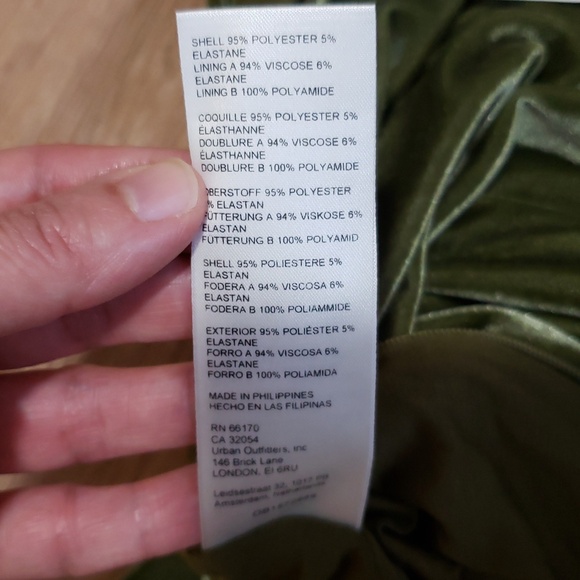 NWT Anthropologie Velvet Pencil Skirt, XL - Picture 14 of 14